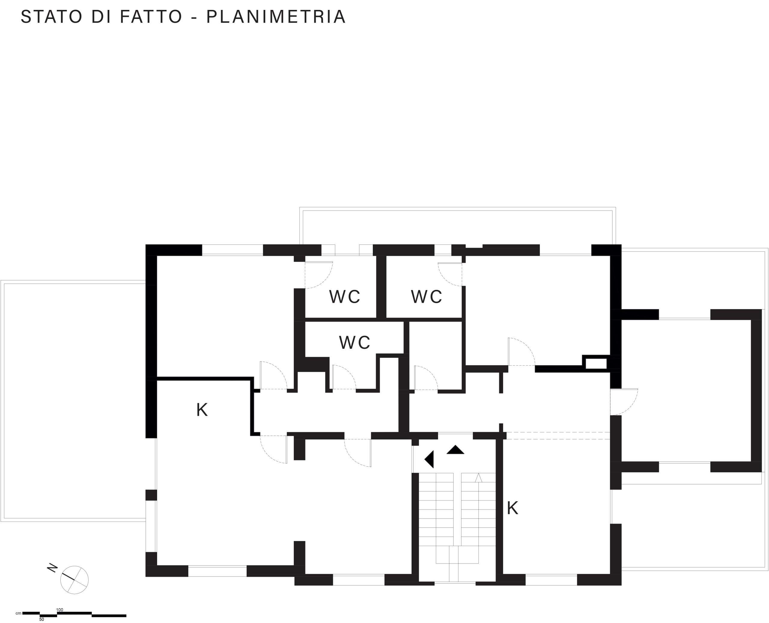 Materia, colore, luce - PLAN STATO DI FATTO