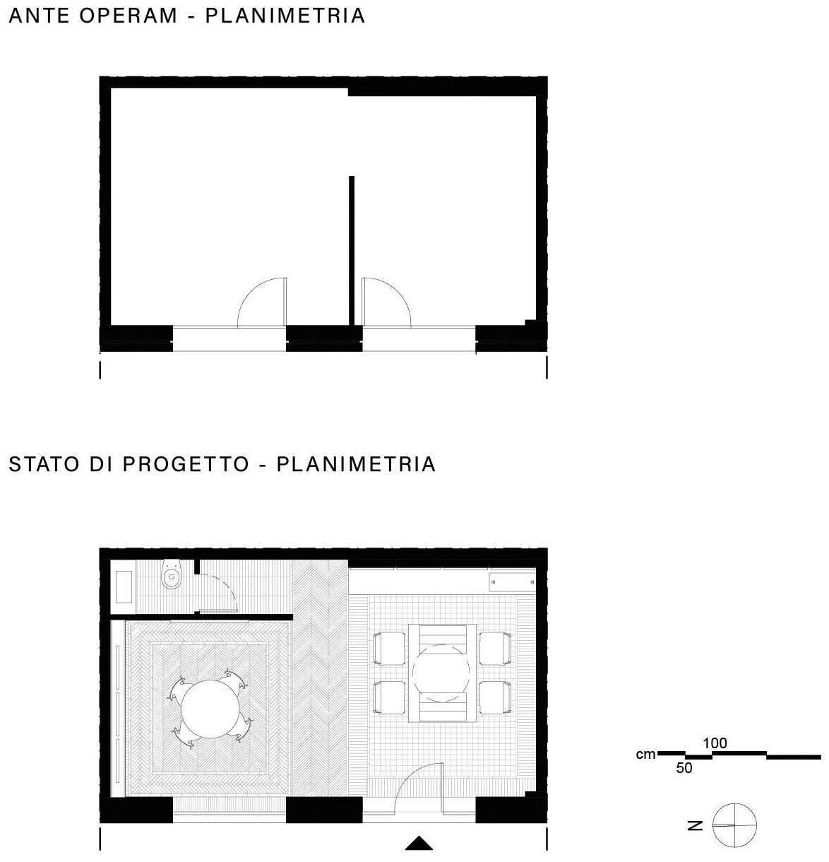 Architetto Bologna - Via Castiglione PLAN sito e1766317267664