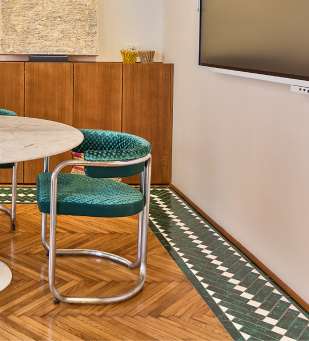 Architetto Bologna - il disegno a terra